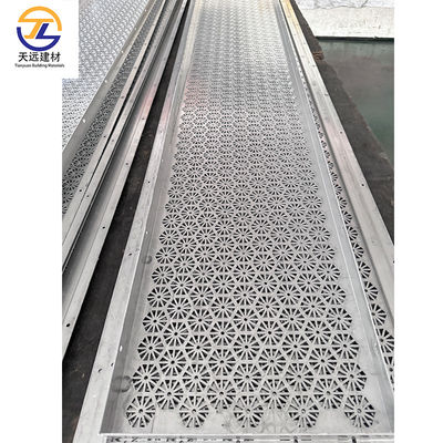 Aluminum Tile Wall Panels Concrete Column Seamless Cover 1.5-4mm Thickness